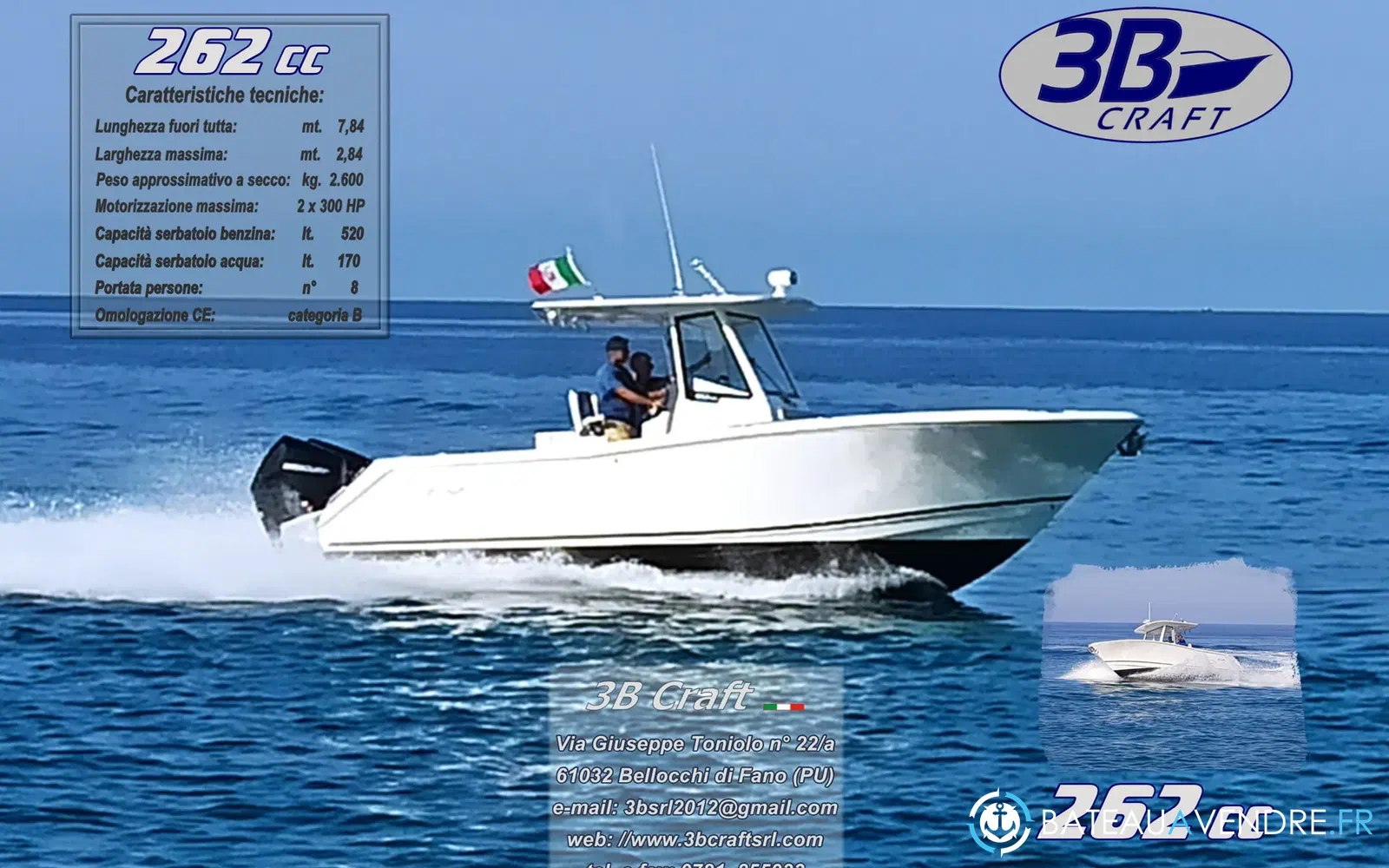 slider 12 3B Craft 262 CC