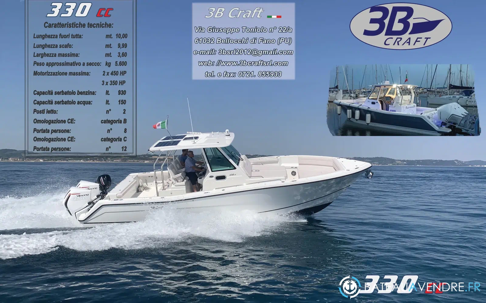 slider 20 3B Craft 330 CC