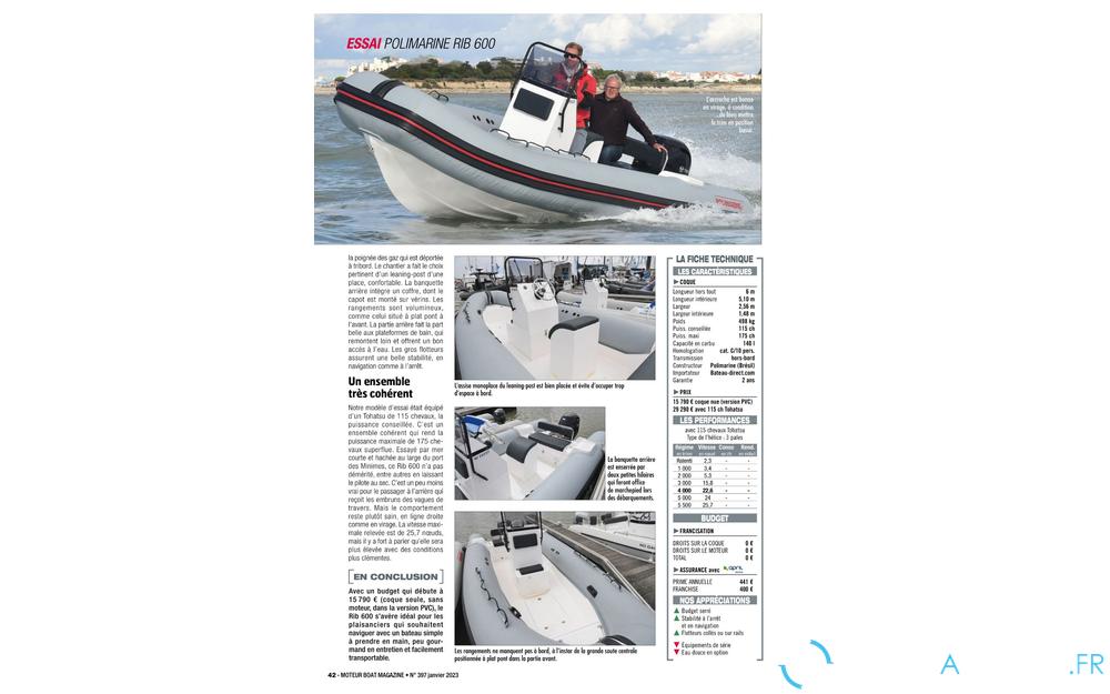 Polimarine Rib 600 photo 4