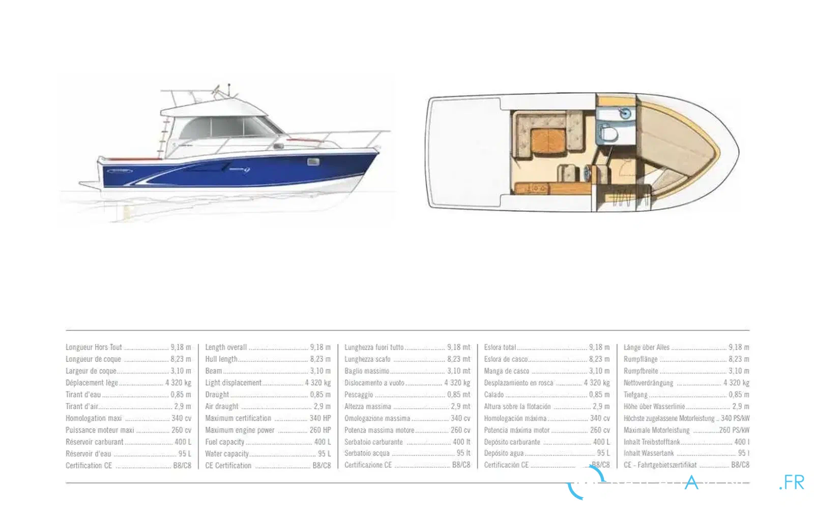 slider 19 Beneteau Antares Serie 9