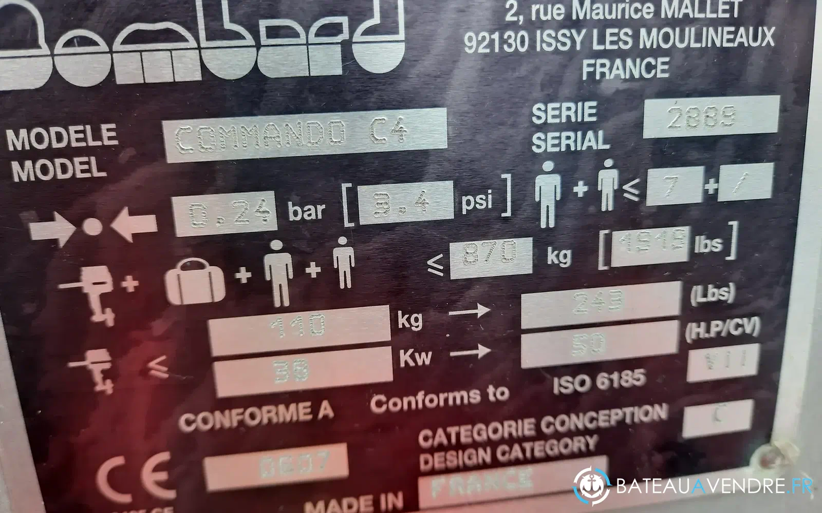 slider 2 Bombard Commando C4 Noir
