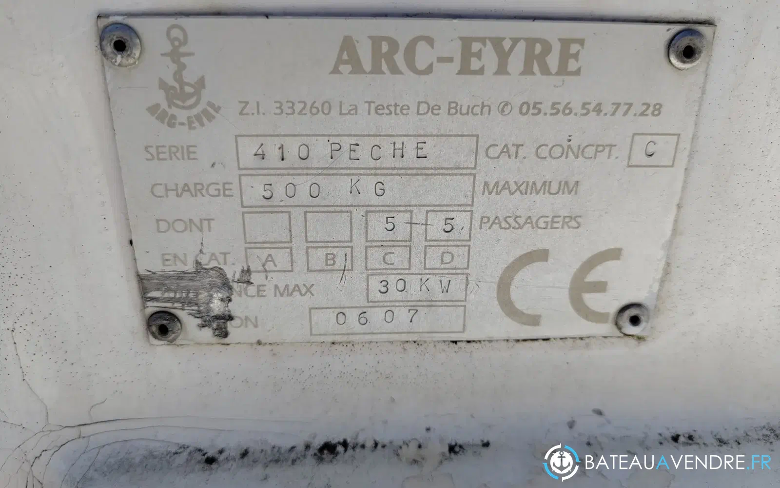 slider 16 Arc Eyre 410 Peche