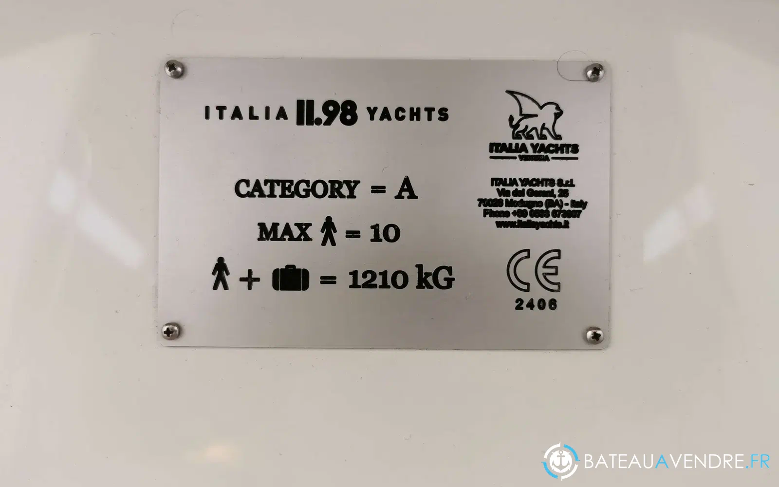 slider 22 Italia Yachts 11.98