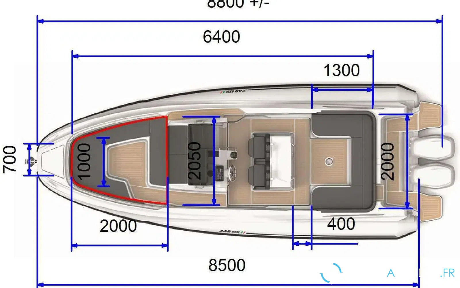 slider 38 Zar Formenti Zar 85 SL