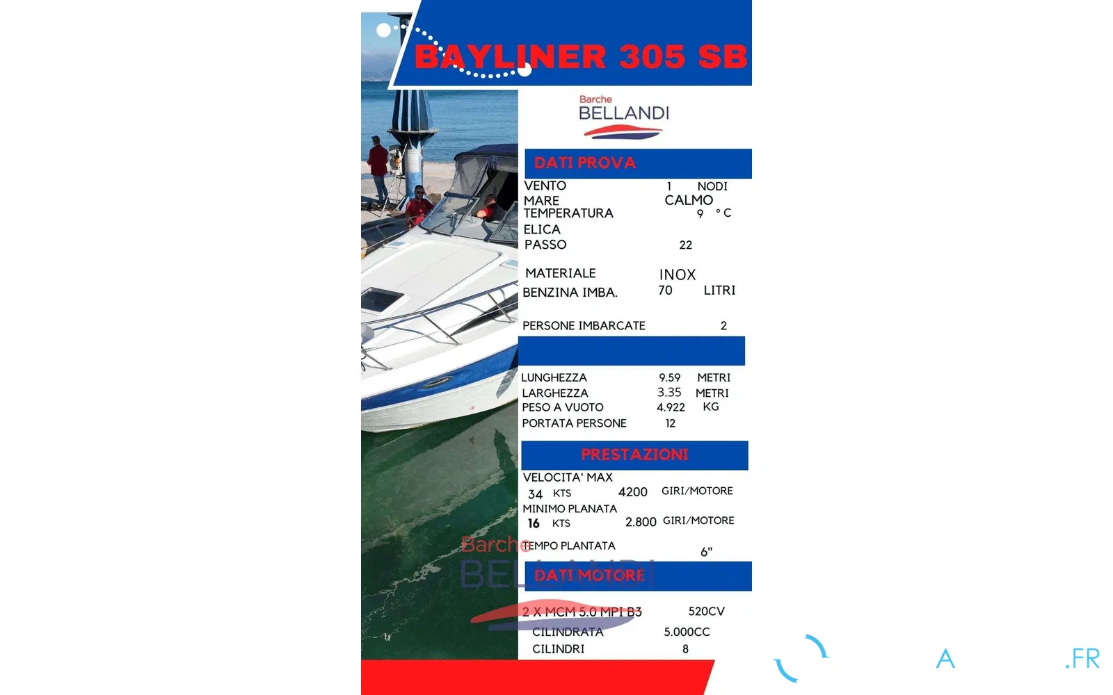 slider 4 Bayliner 305