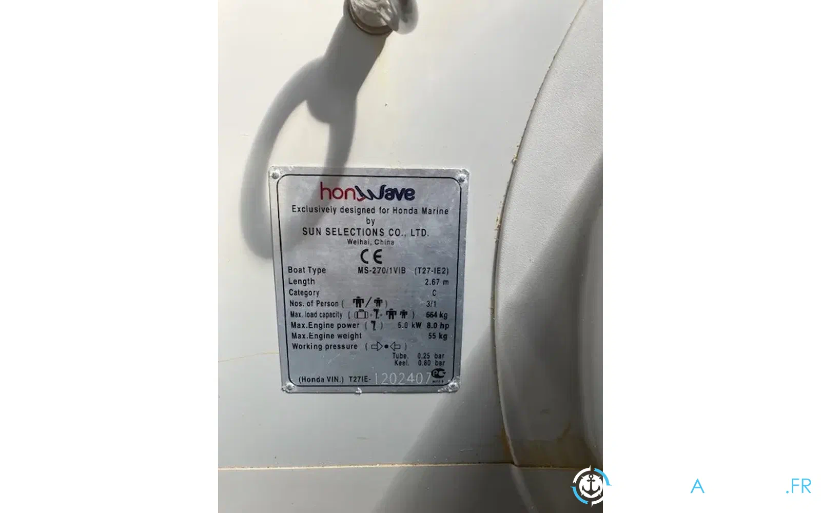 slider 4 Honda Honwave MS-270