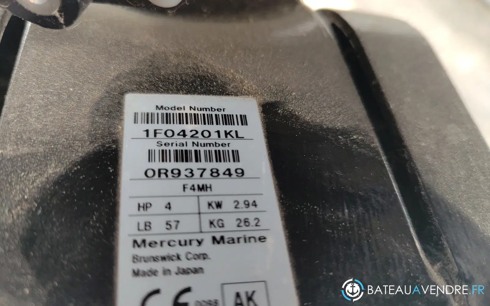 slider 4 MERCURY F4 arbre court