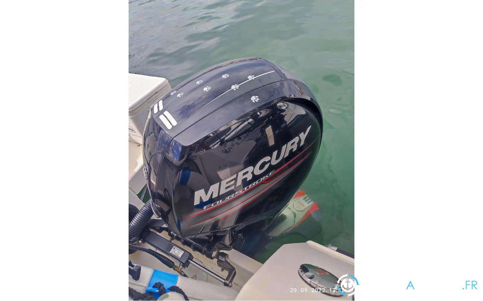slider 21 Quicksilver 605 Timonier
