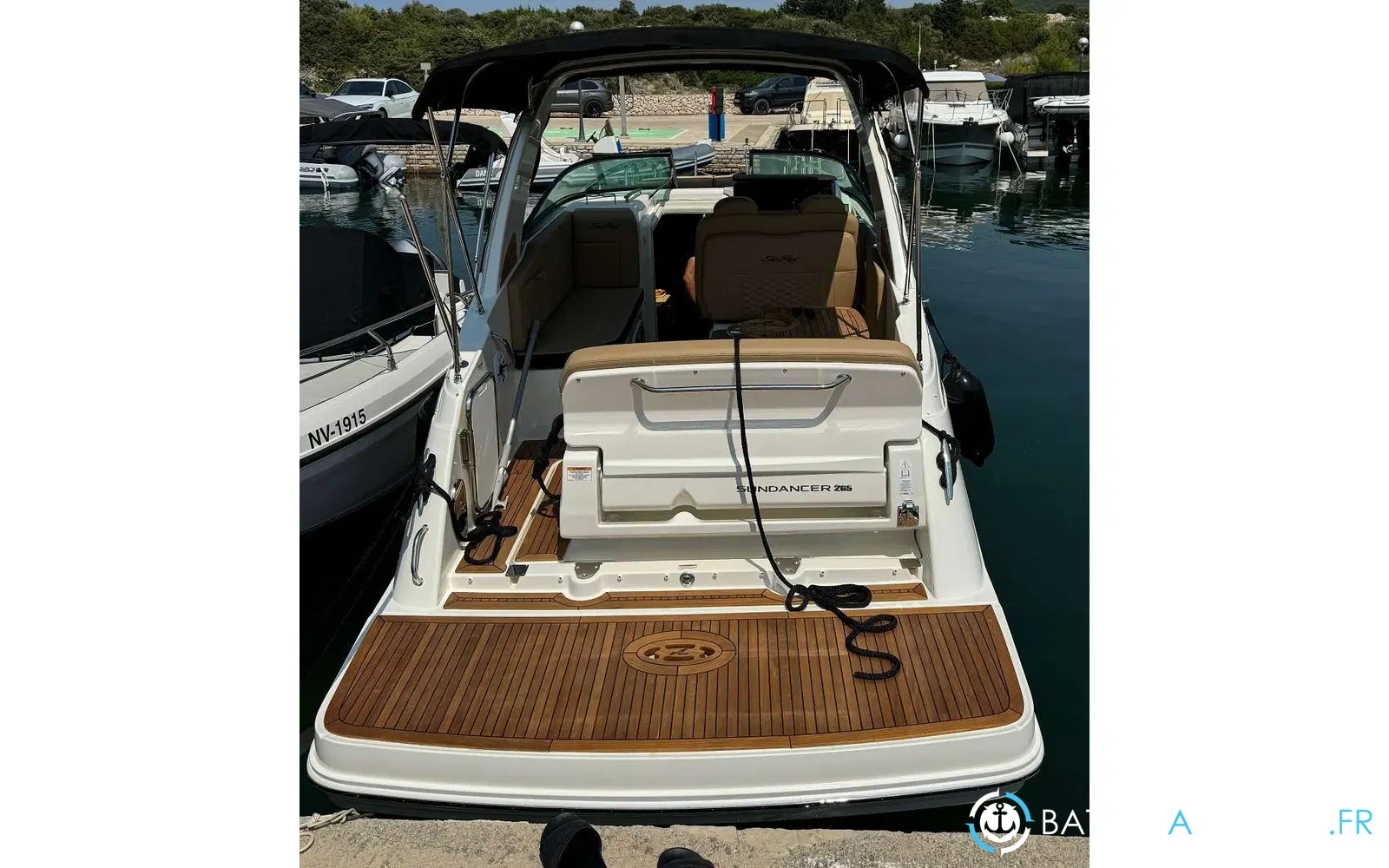 slider 15 Sea Ray Sundancer 265