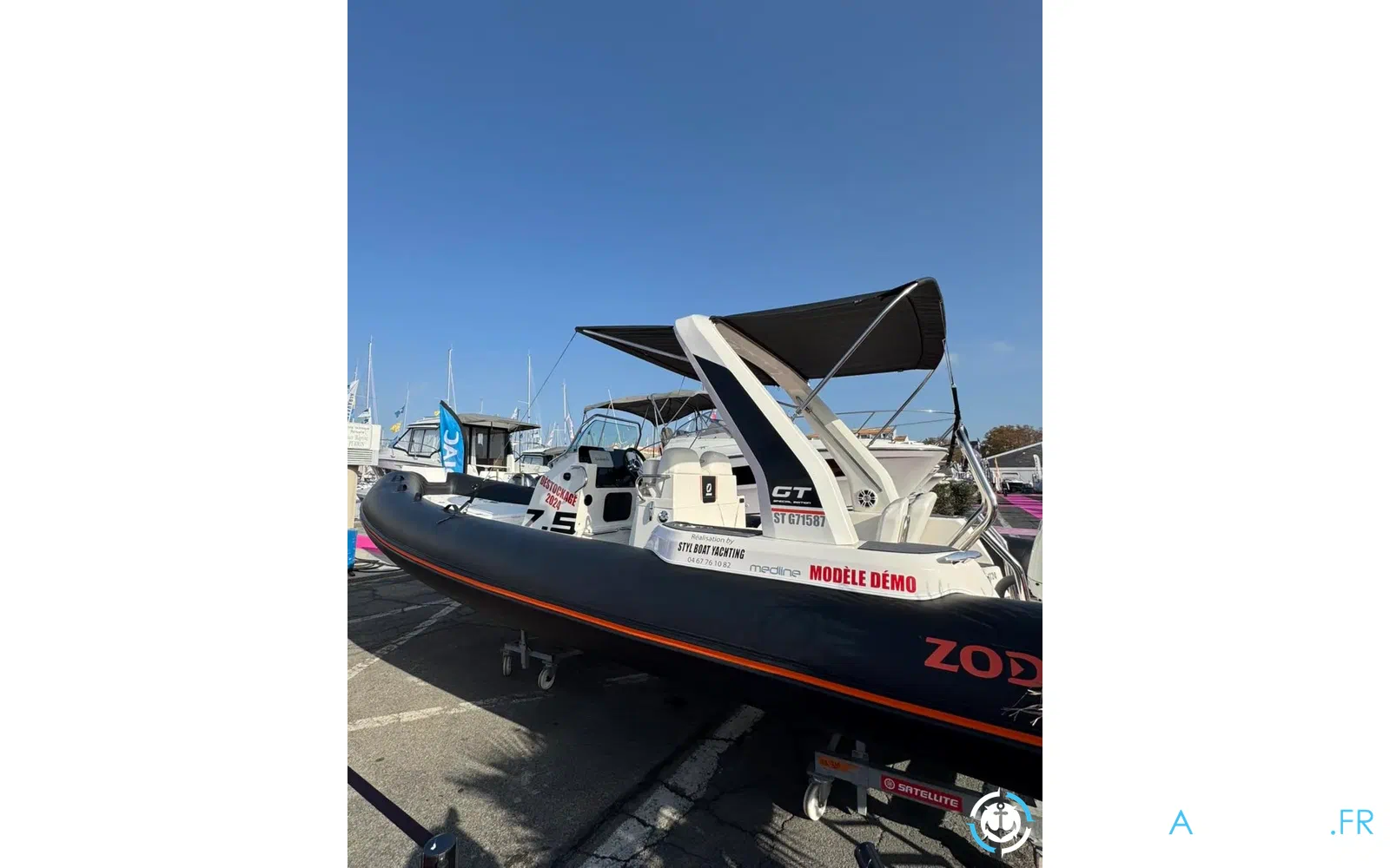 slider 0 Zodiac Medline 7.5 GT