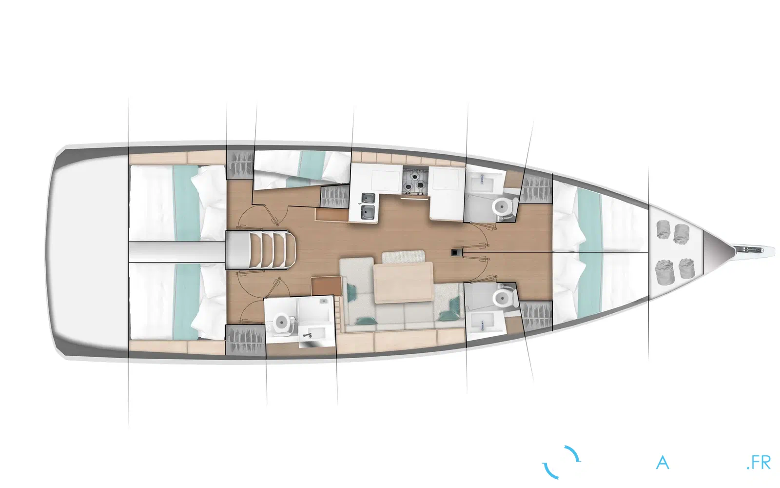 slider 21 Jeanneau Sun Odyssey 490