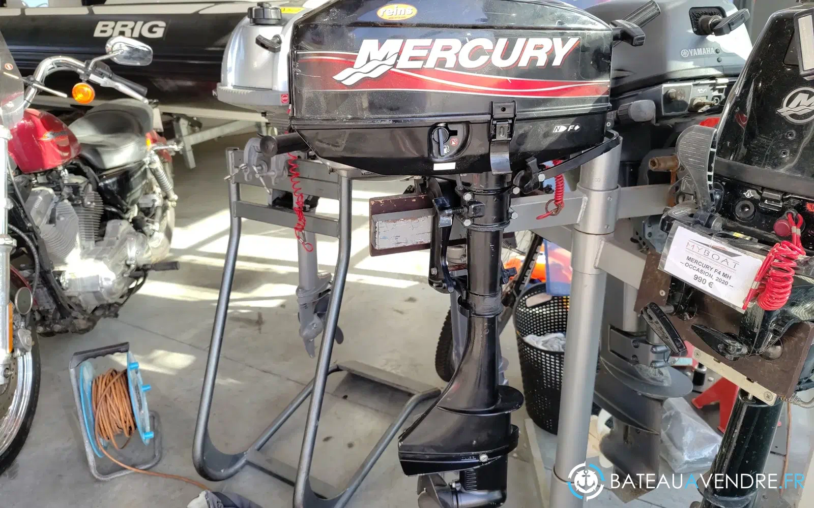 slider 0 Moteur MERCURY 3,3cv arbre court 2006