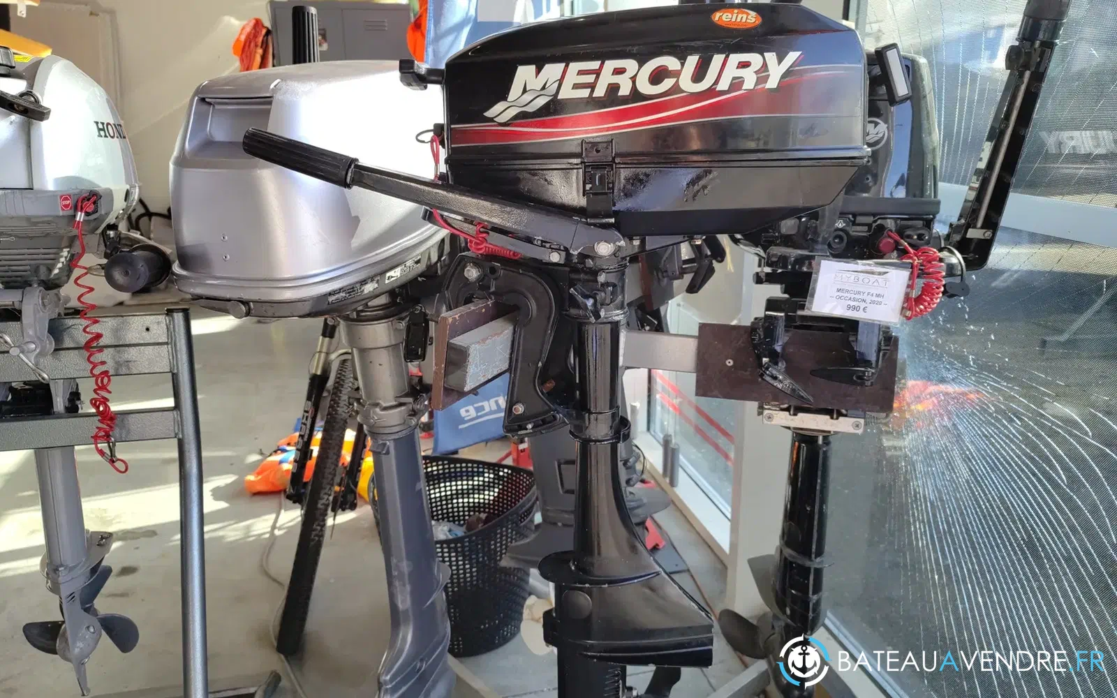 slider 1 Moteur MERCURY 3,3cv arbre court 2006