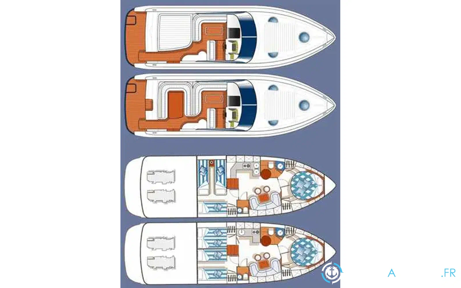 slider 23 Airon Marine 4300 T-Top