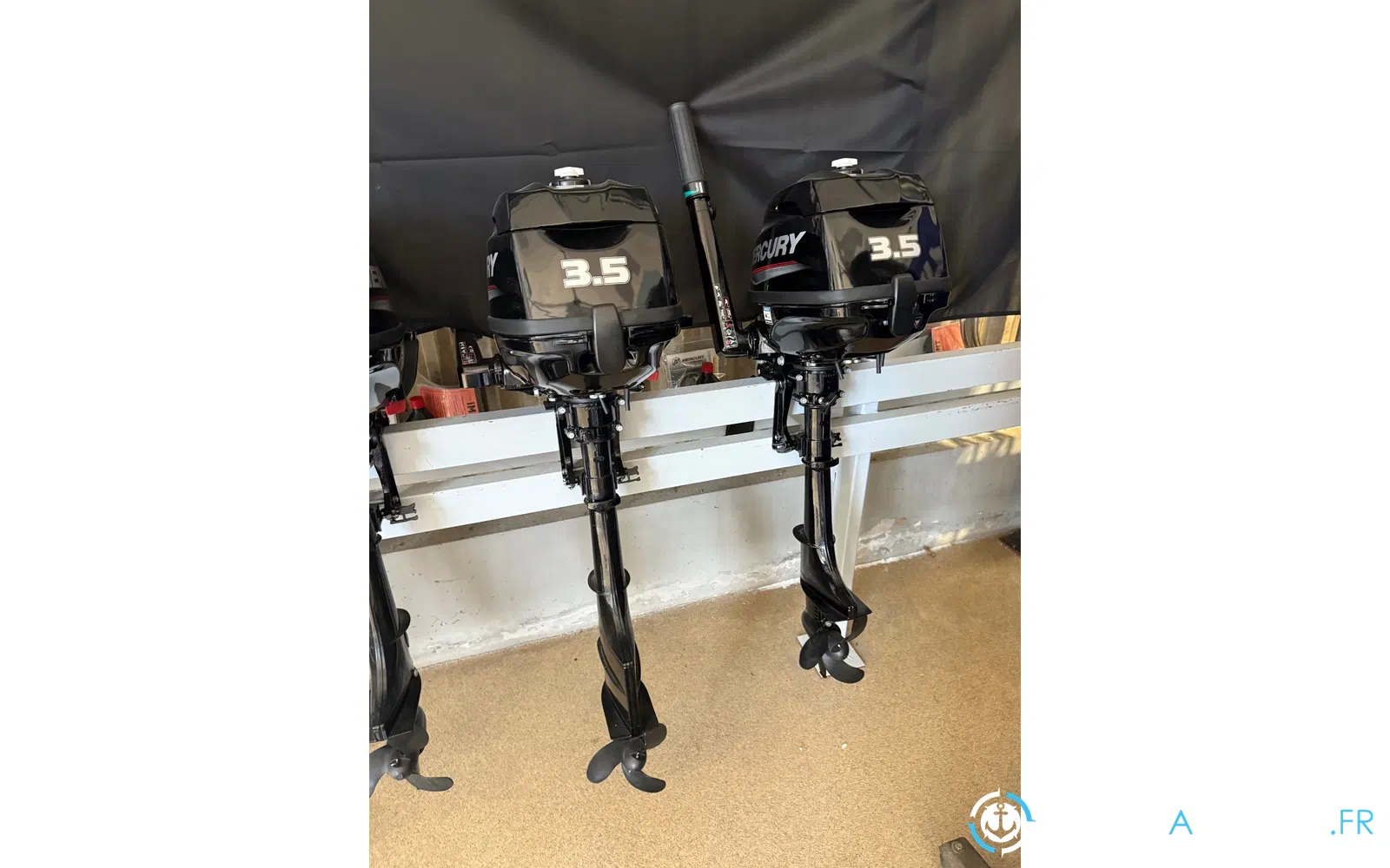 slider 2 Moteur Mercury 3.5cv