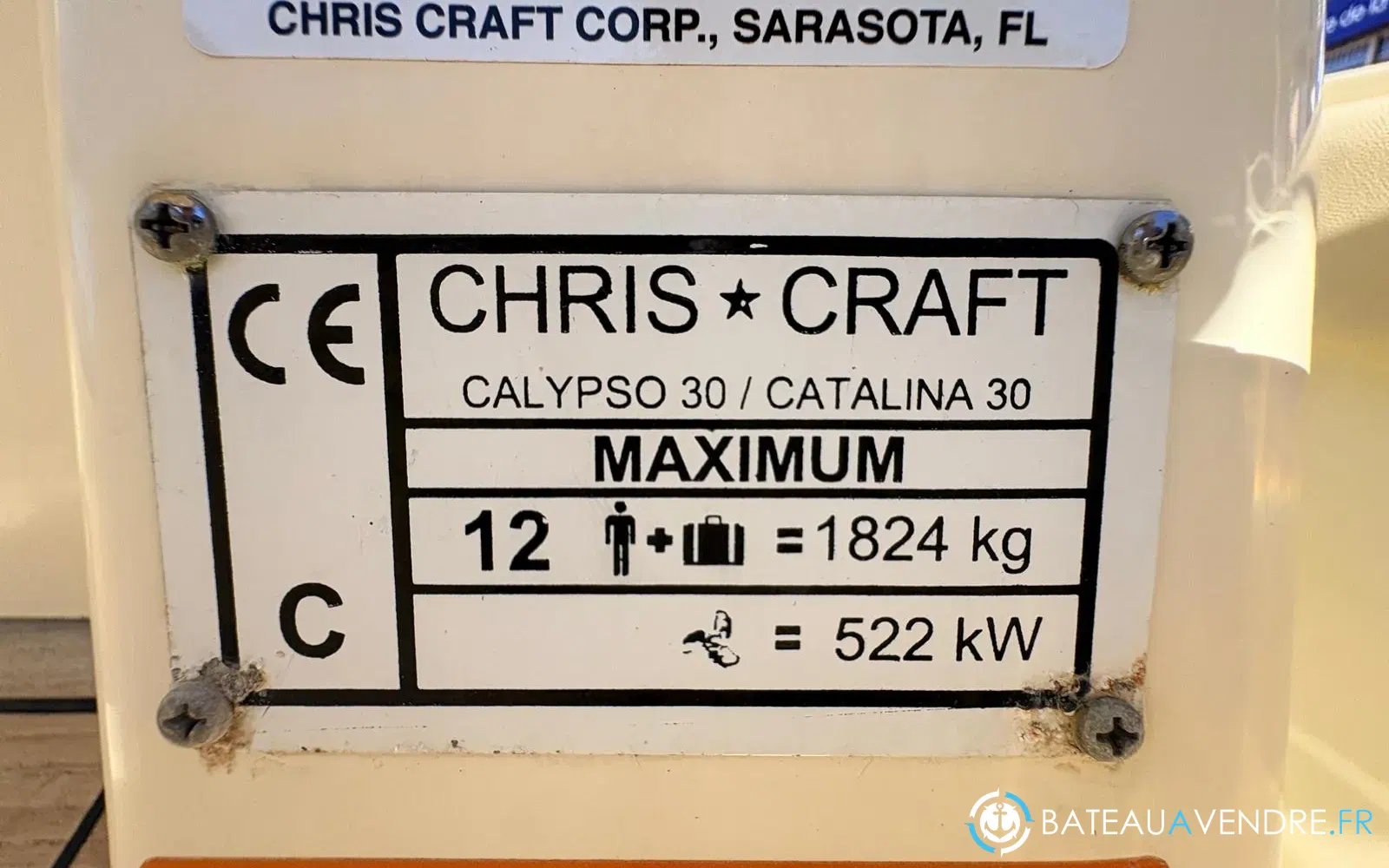 slider 22 Chris Craft Catalina 30