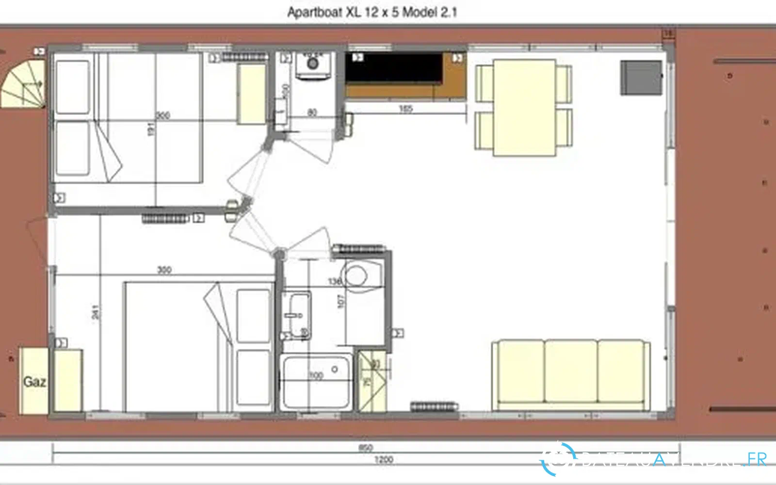 slider 19 La Mare Apartboat XL