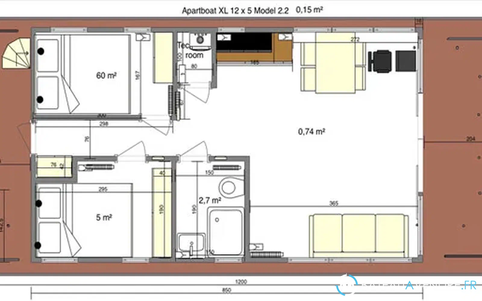 slider 20 La Mare Apartboat XL