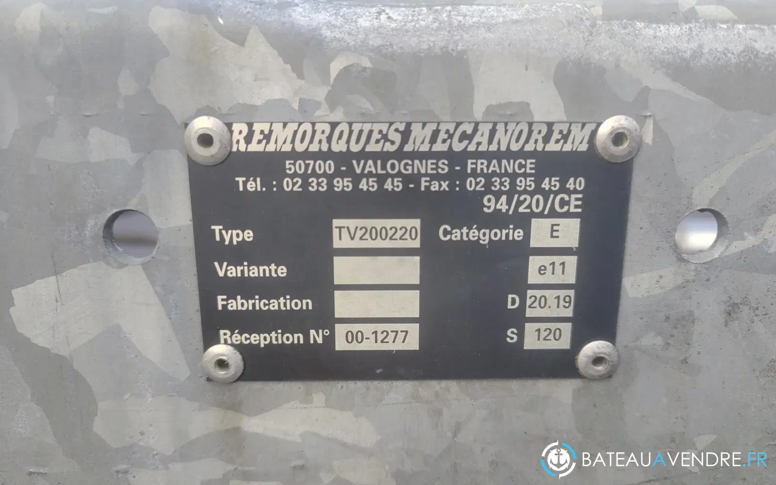 slider 7 Remorque porte-voiture hydraulique MECANOREM 2000 kg
