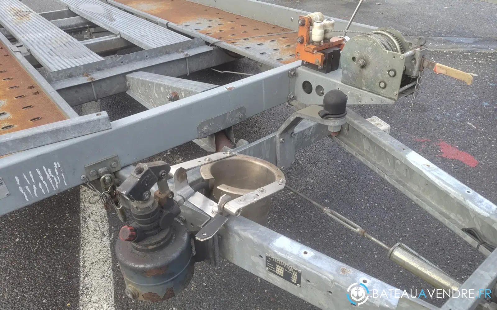 slider 2 Remorque porte-voiture hydraulique MECANOREM 2000 kg