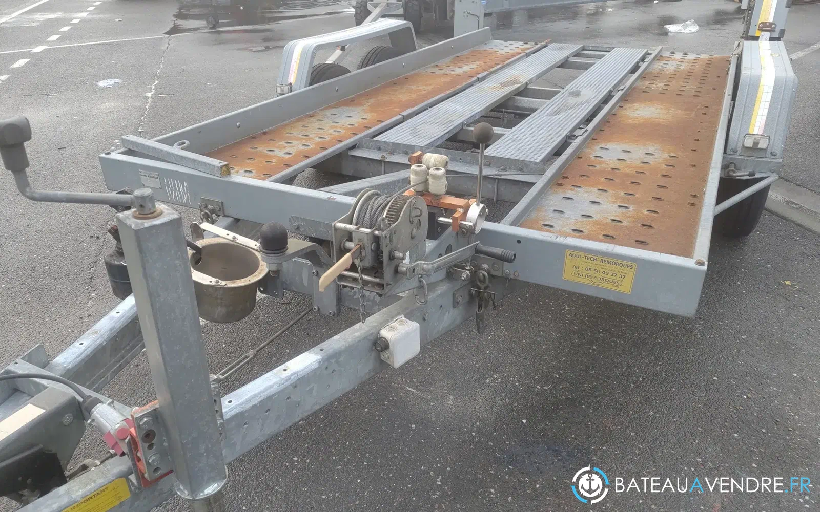 slider 1 Remorque porte-voiture hydraulique MECANOREM 2000 kg
