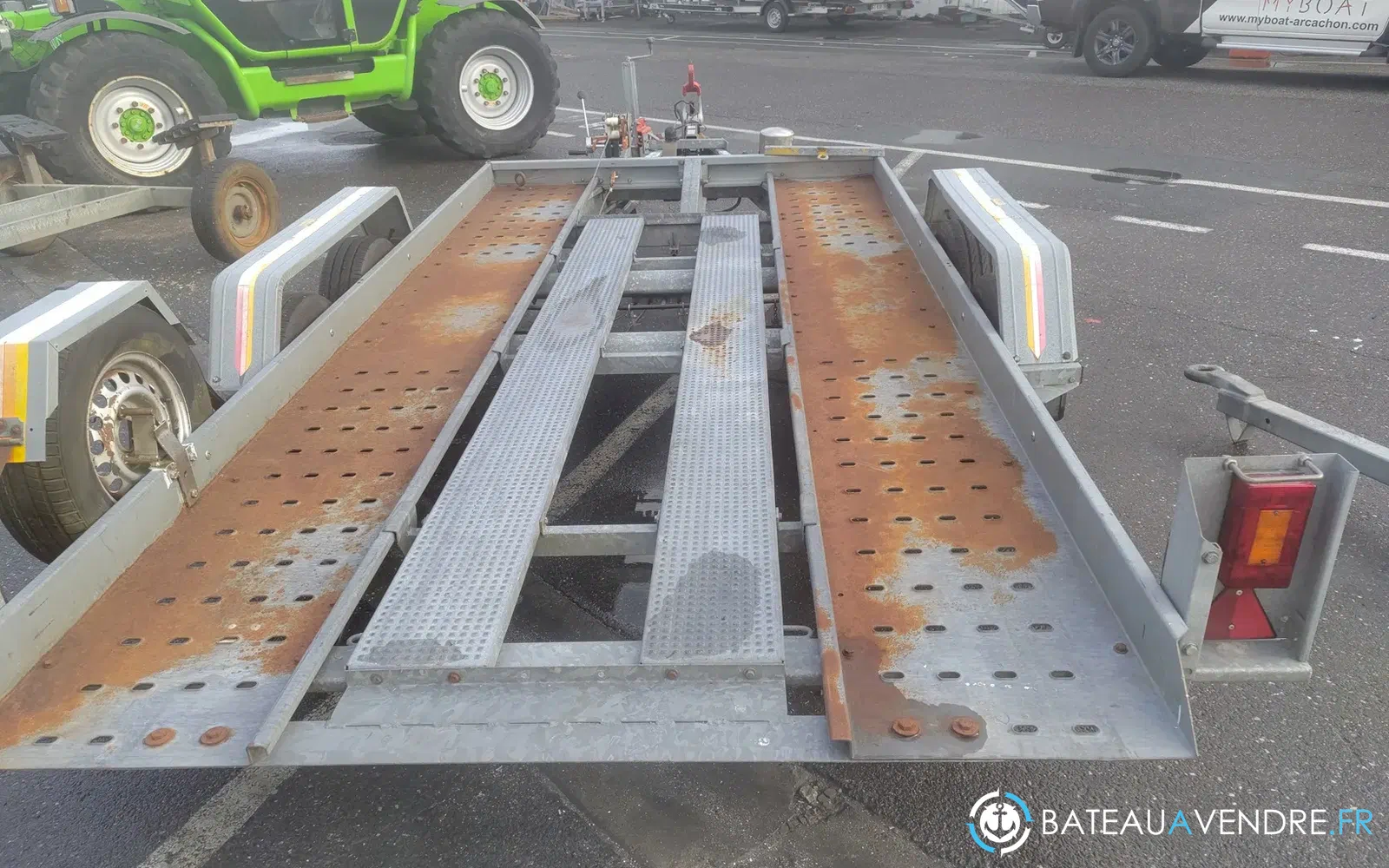 slider 4 Remorque porte-voiture hydraulique MECANOREM 2000 kg