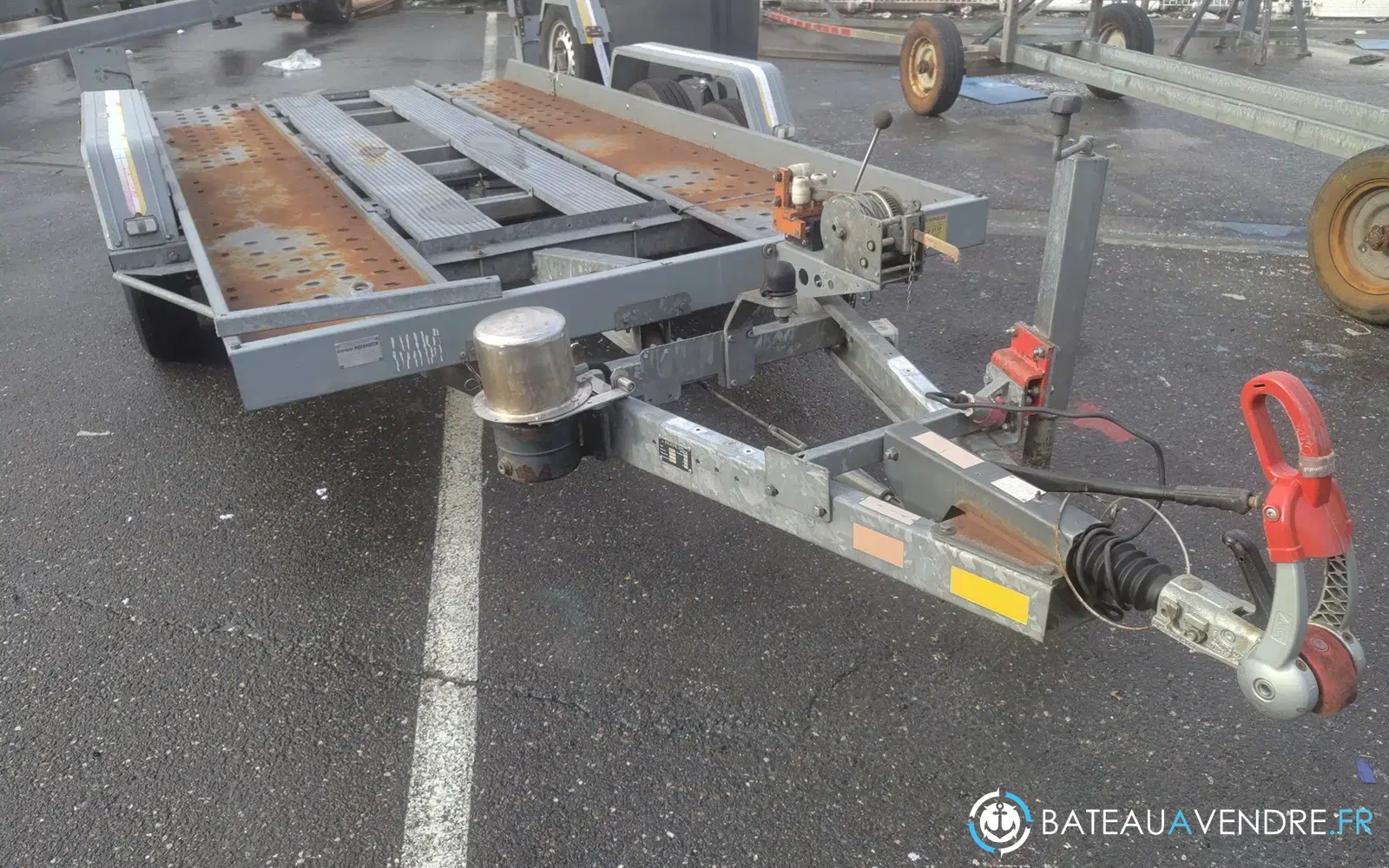 slider 5 Remorque porte-voiture hydraulique MECANOREM 2000 kg