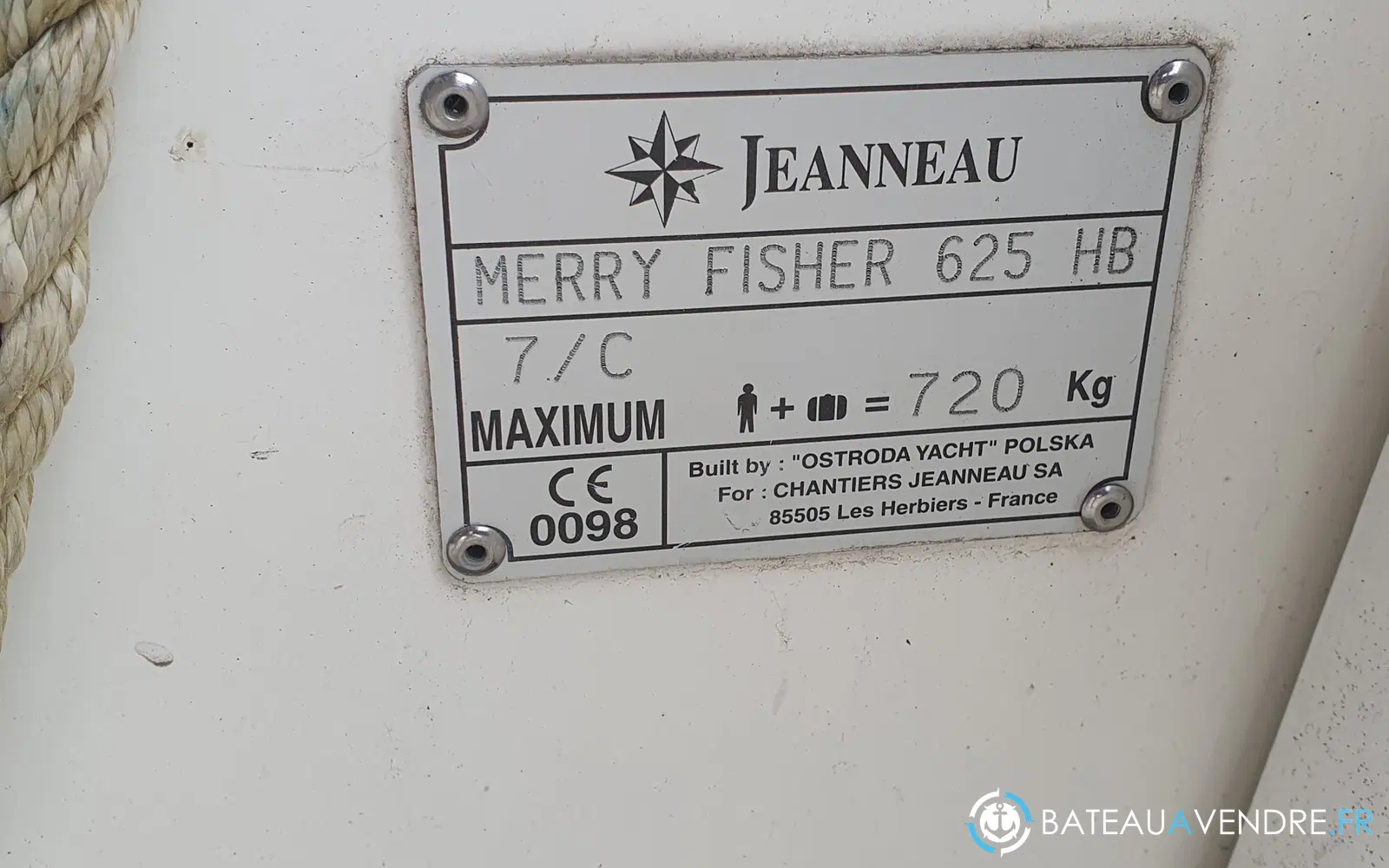 slider 30 Jeanneau Merry Fisher 625