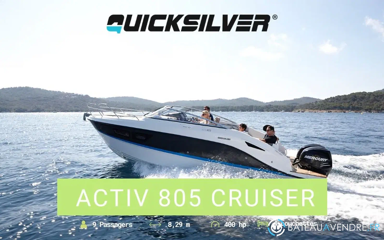 slider 0 Quicksilver Activ 805 Cruiser