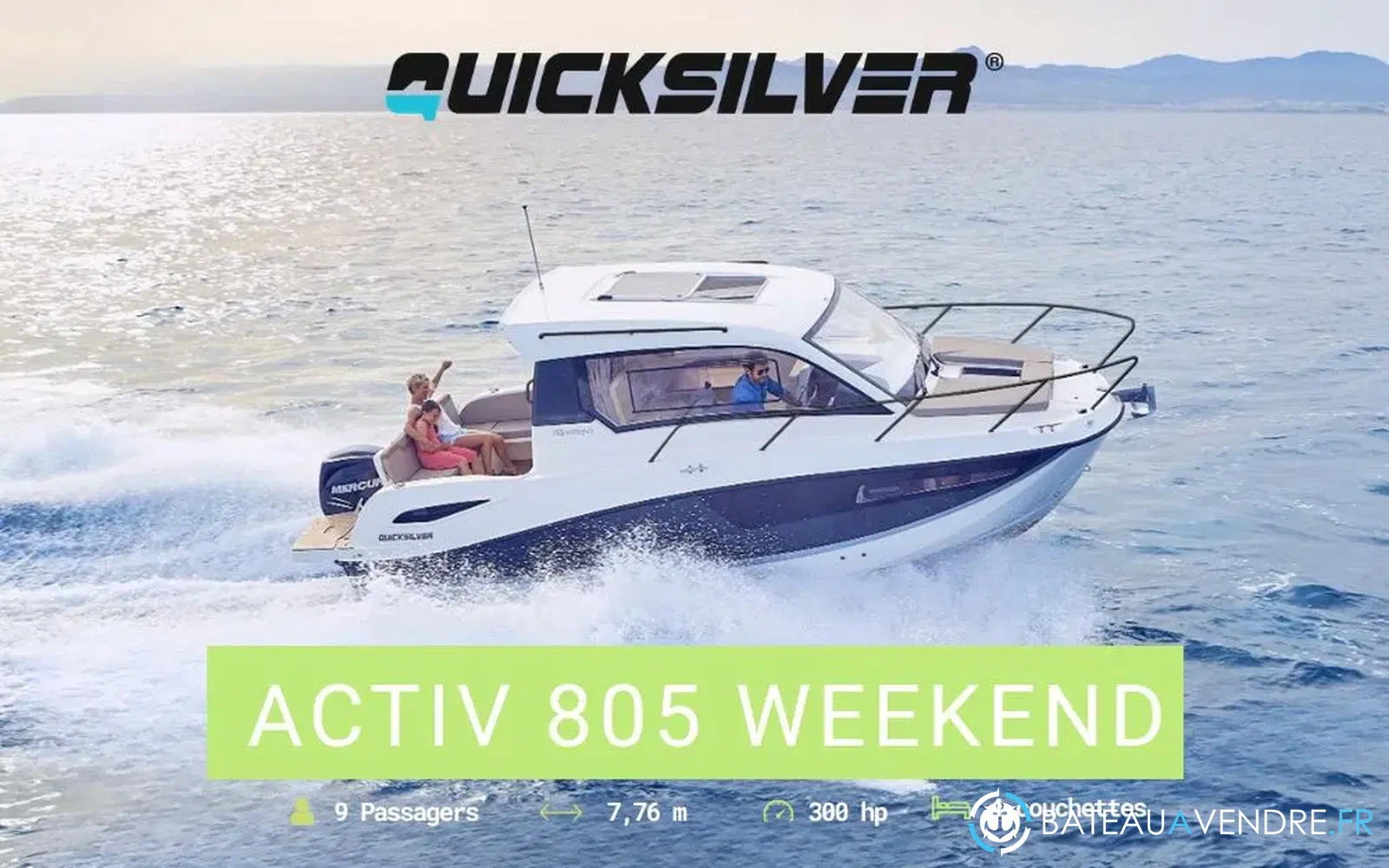 slider 0 Quicksilver Activ 805 Weekend