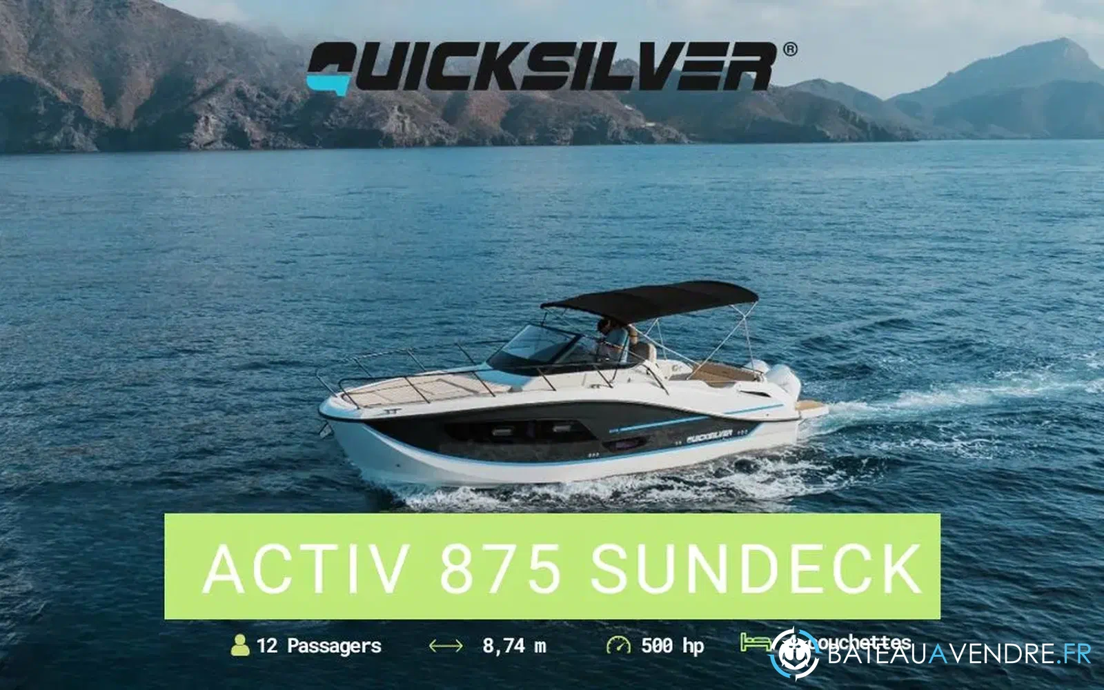 slider 0 Quicksilver Activ 875 Sundeck