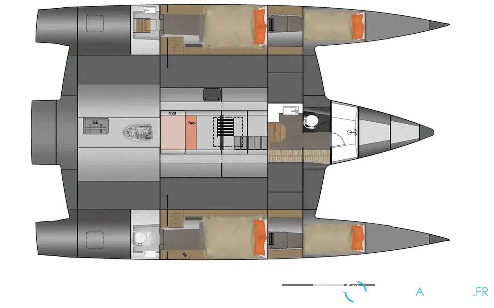 slider 18 Neel Trimarans Neel 47
