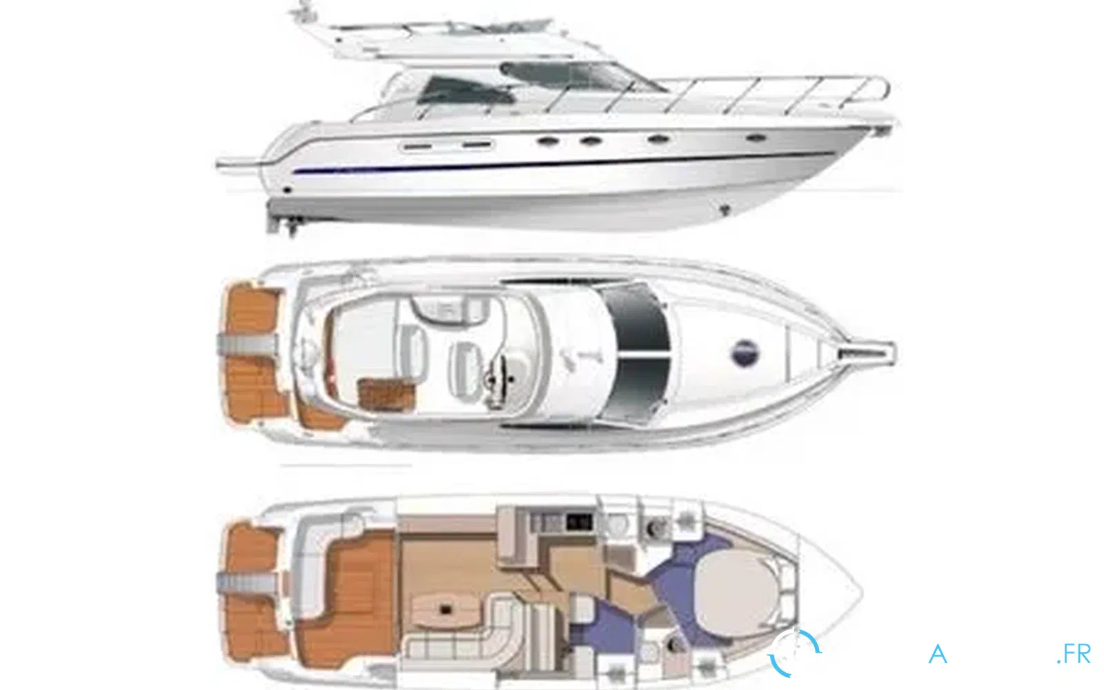 slider 18 Cranchi Atlantique 40 Fly