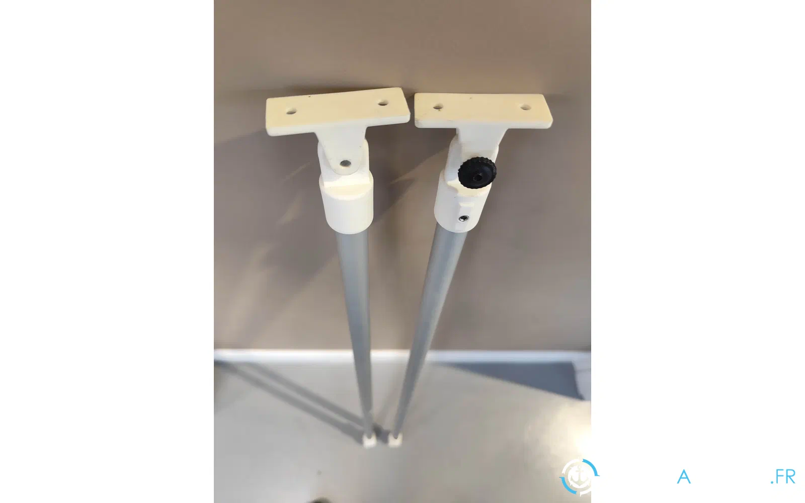 slider 2 Jambes de force bimini aluminium
