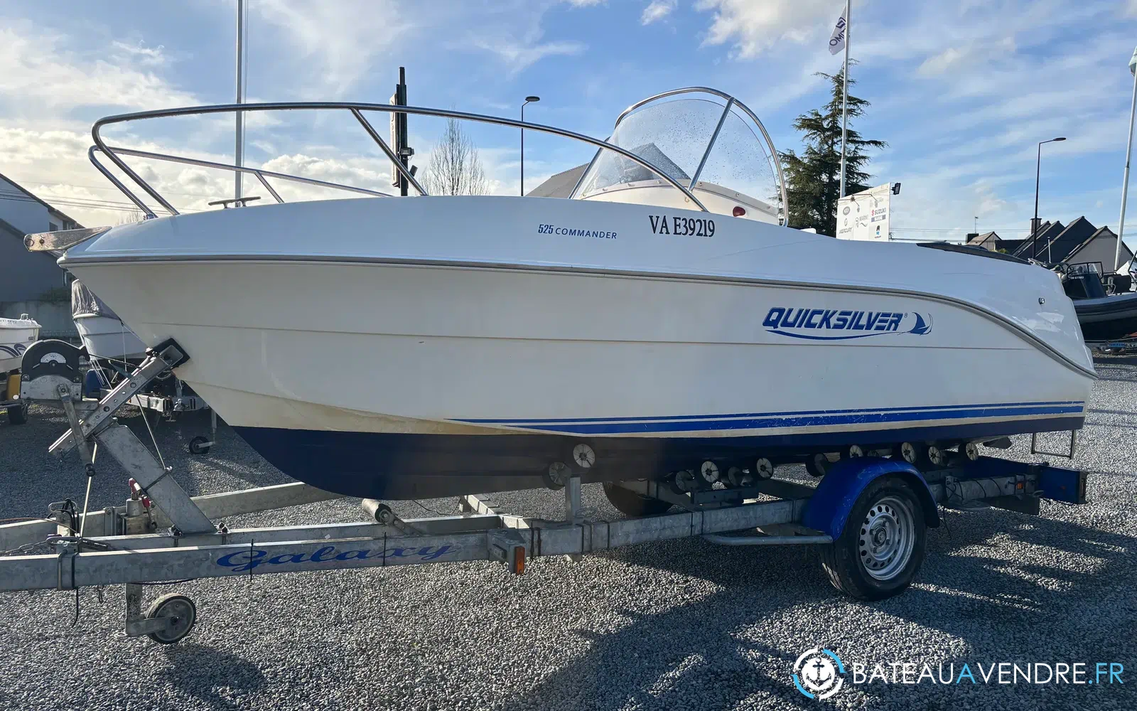 slider 0 Quicksilver 525 Commander Open