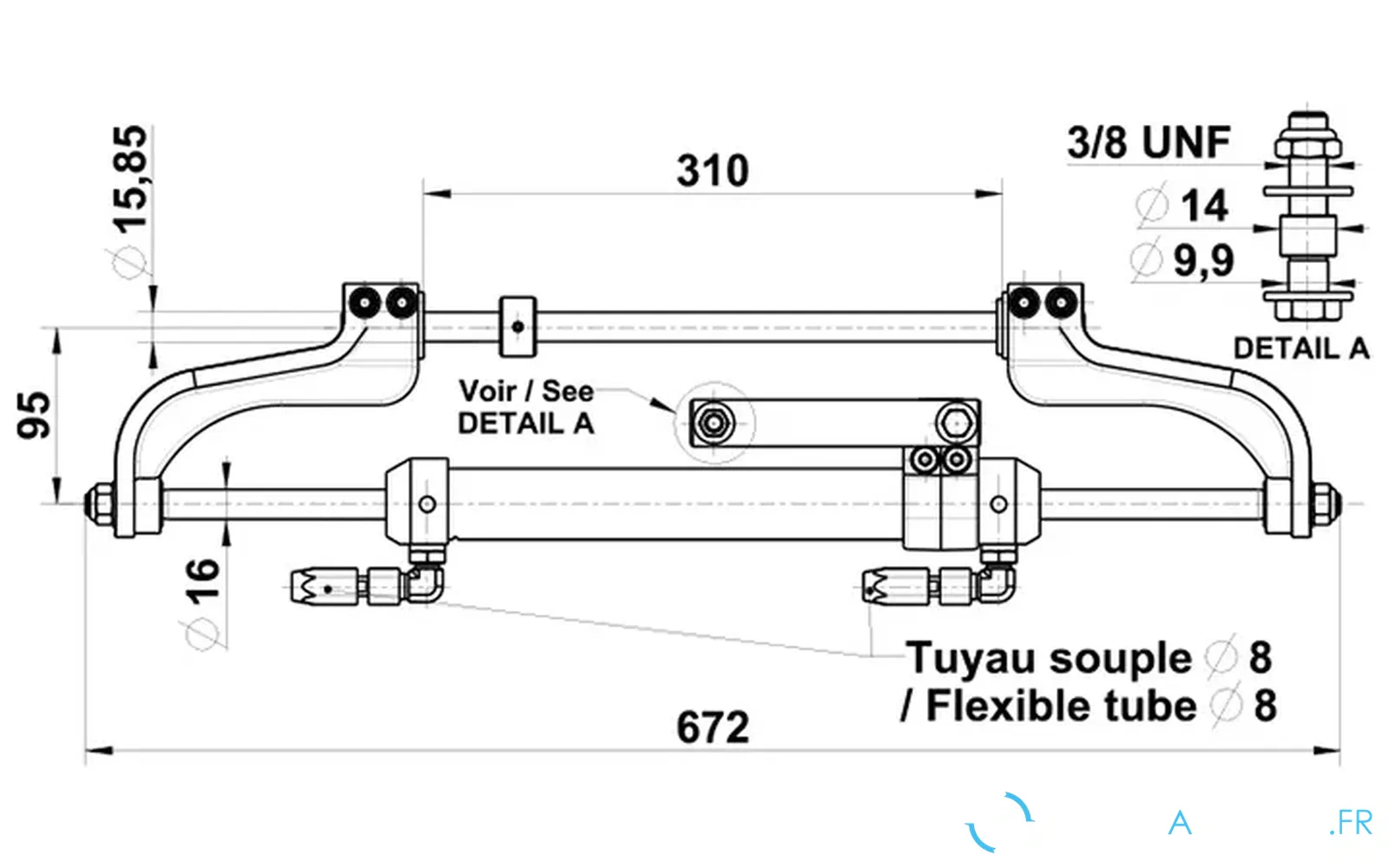 slider 1 Vérin VHM 232 H