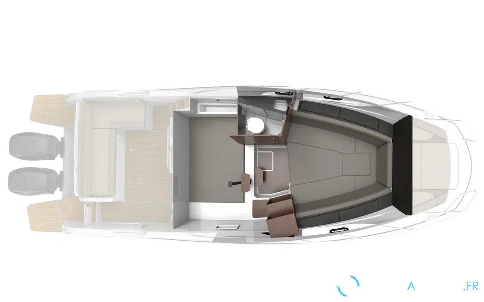 slider 5 Quicksilver Activ 875 Sundeck