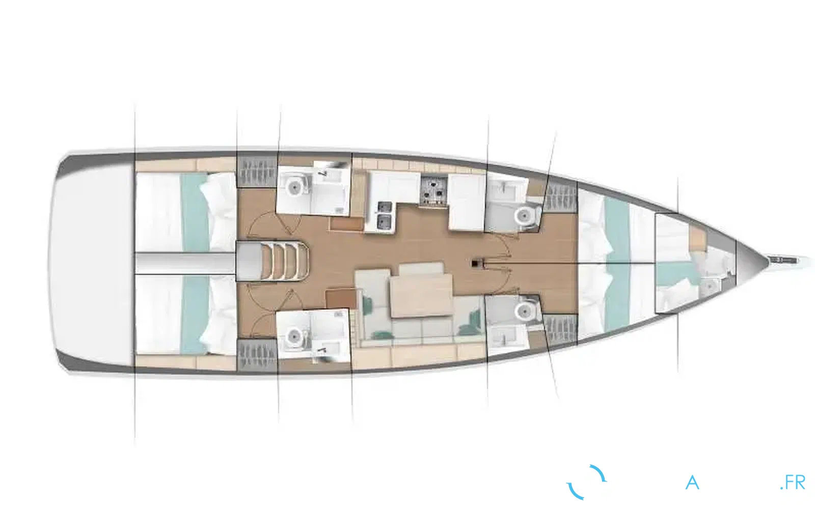slider 22 Jeanneau Sun Odyssey 490