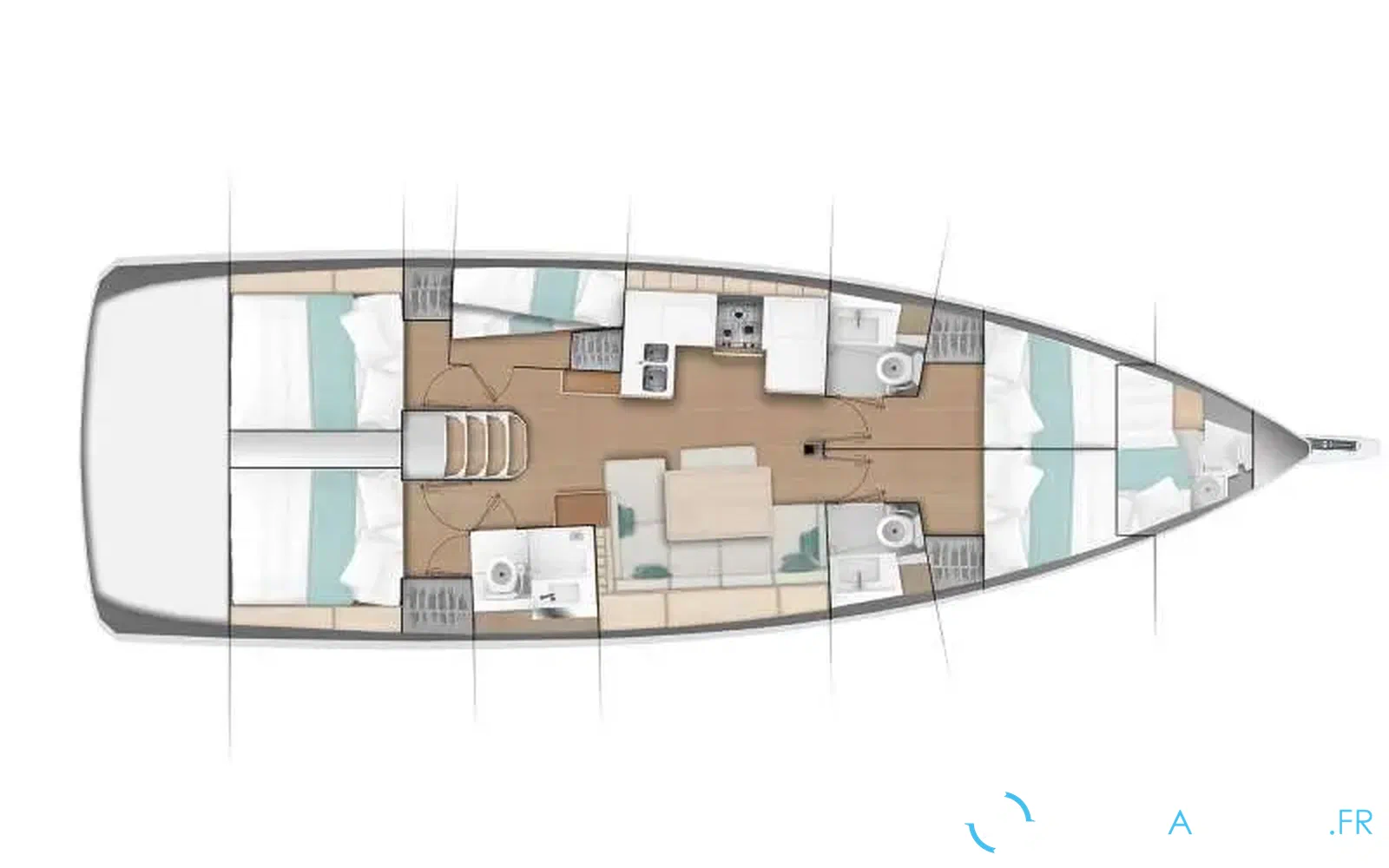 slider 23 Jeanneau Sun Odyssey 490
