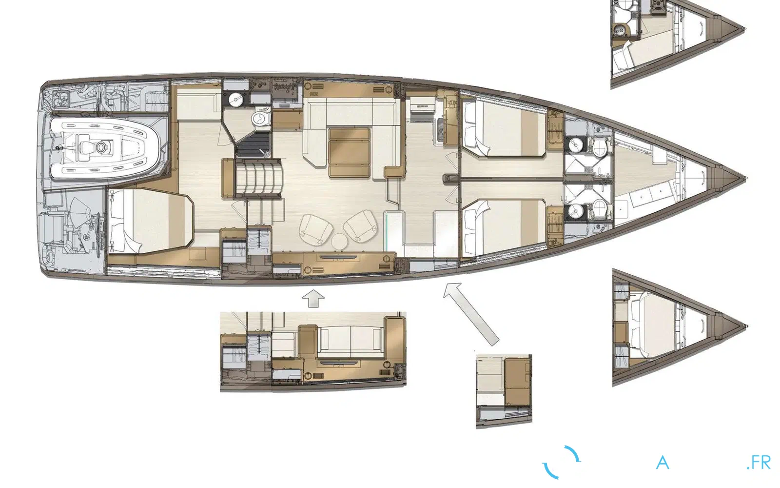 slider 23 Jeanneau 60