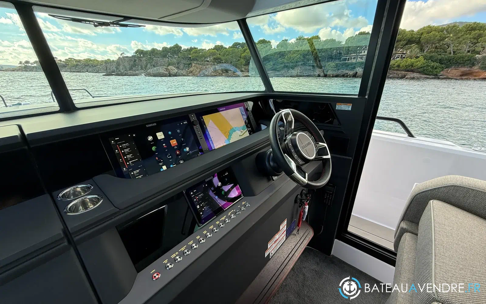 slider 20 Axopar 45 Cross Cabin - Aft Cabin