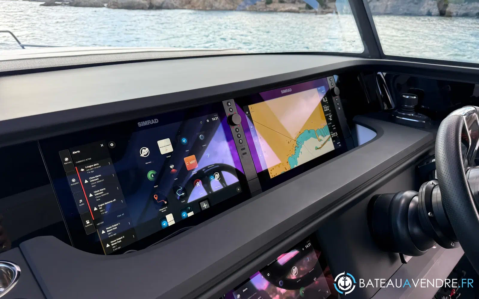 slider 22 Axopar 45 Cross Cabin - Aft Cabin