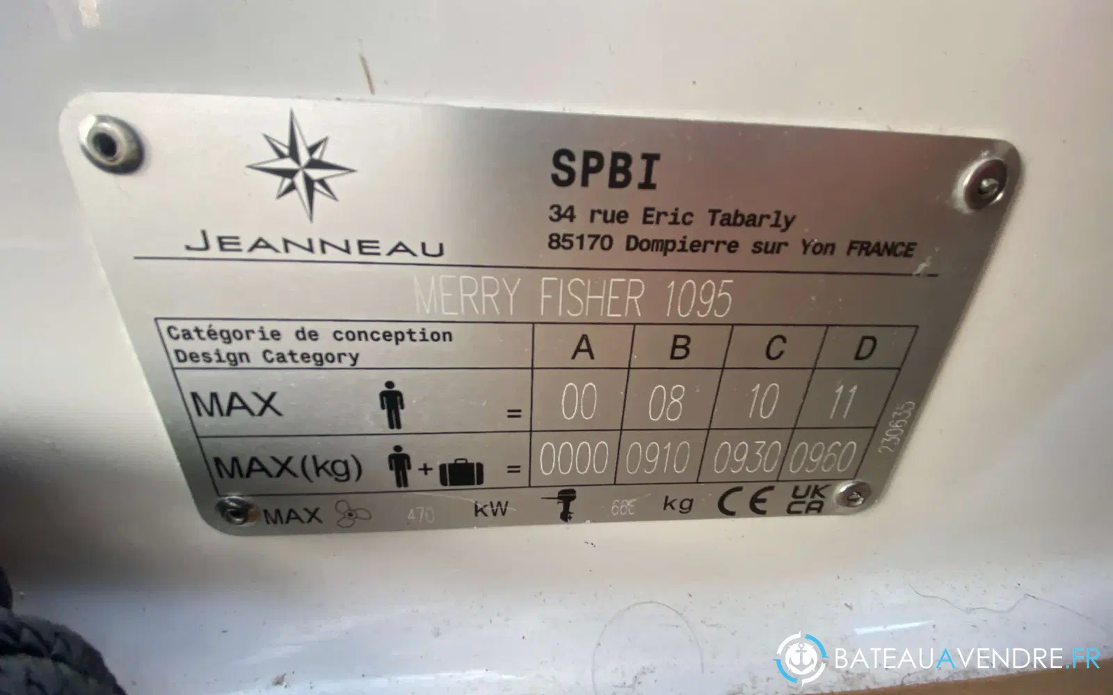slider 7 Jeanneau Merry Fisher 1095