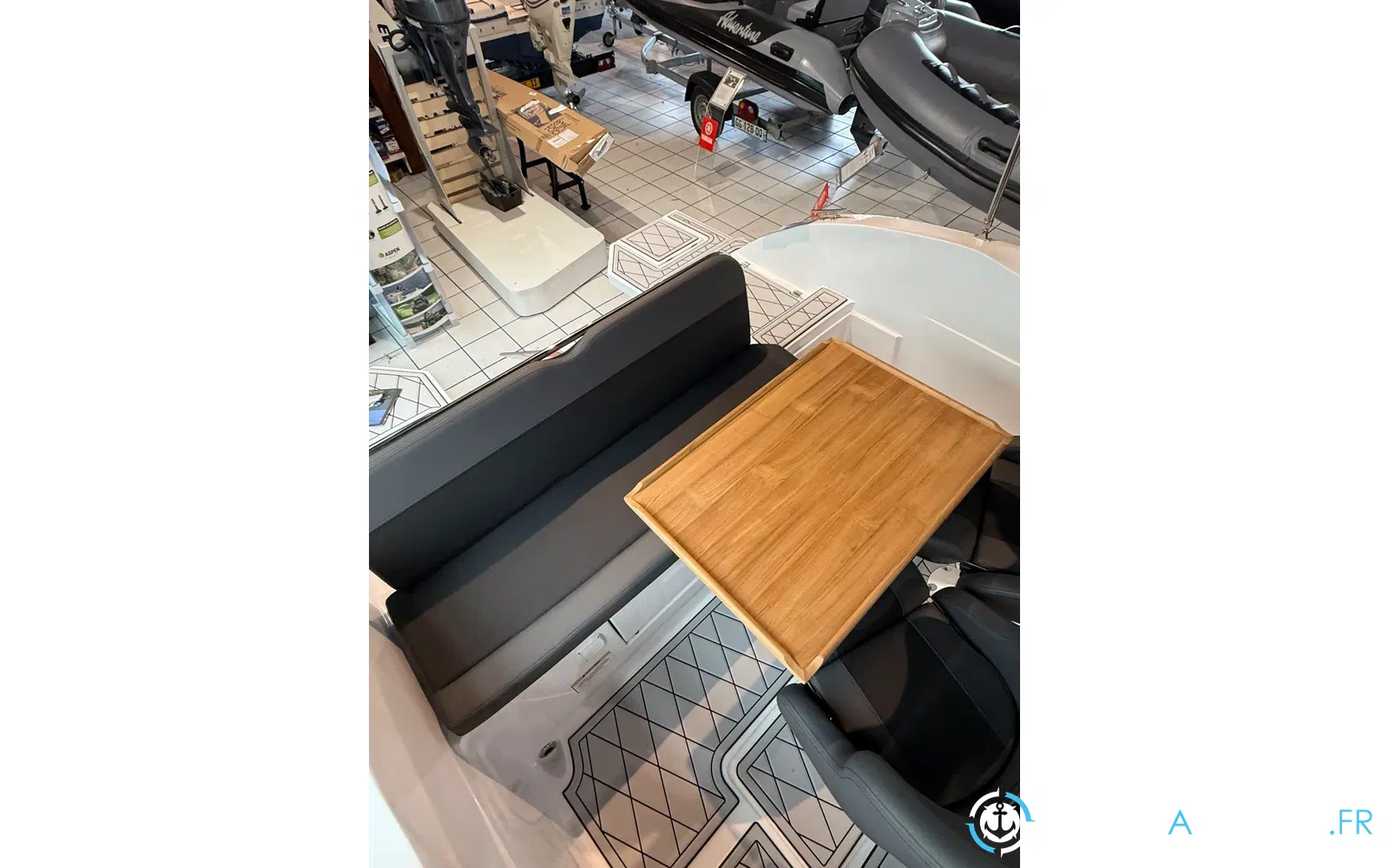 slider 8 Okiboats 595SD barracuda + moteur Yamaha