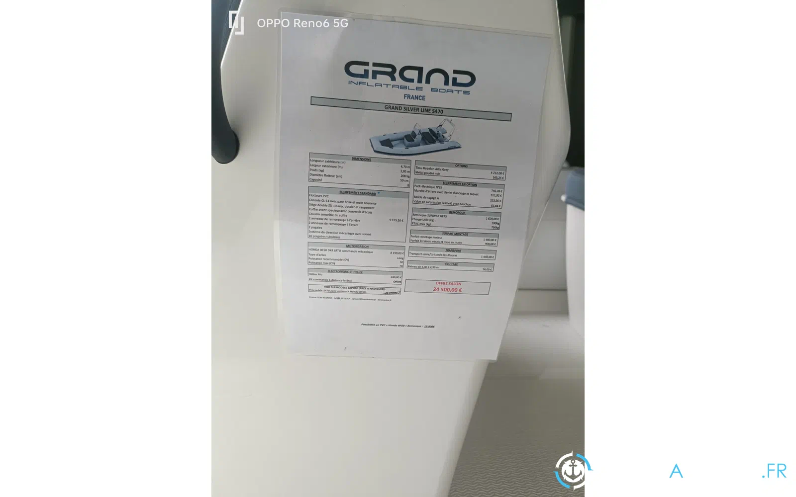 slider 7 Grand Silver Line 470