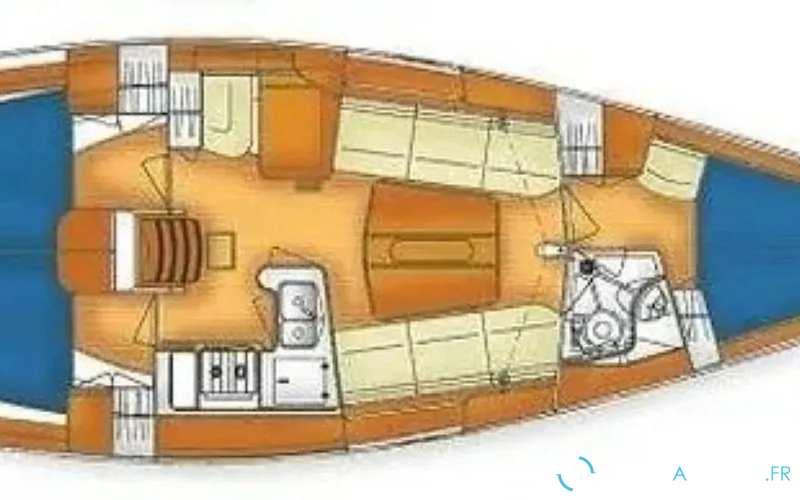 slider 37 X-Yachts X-40