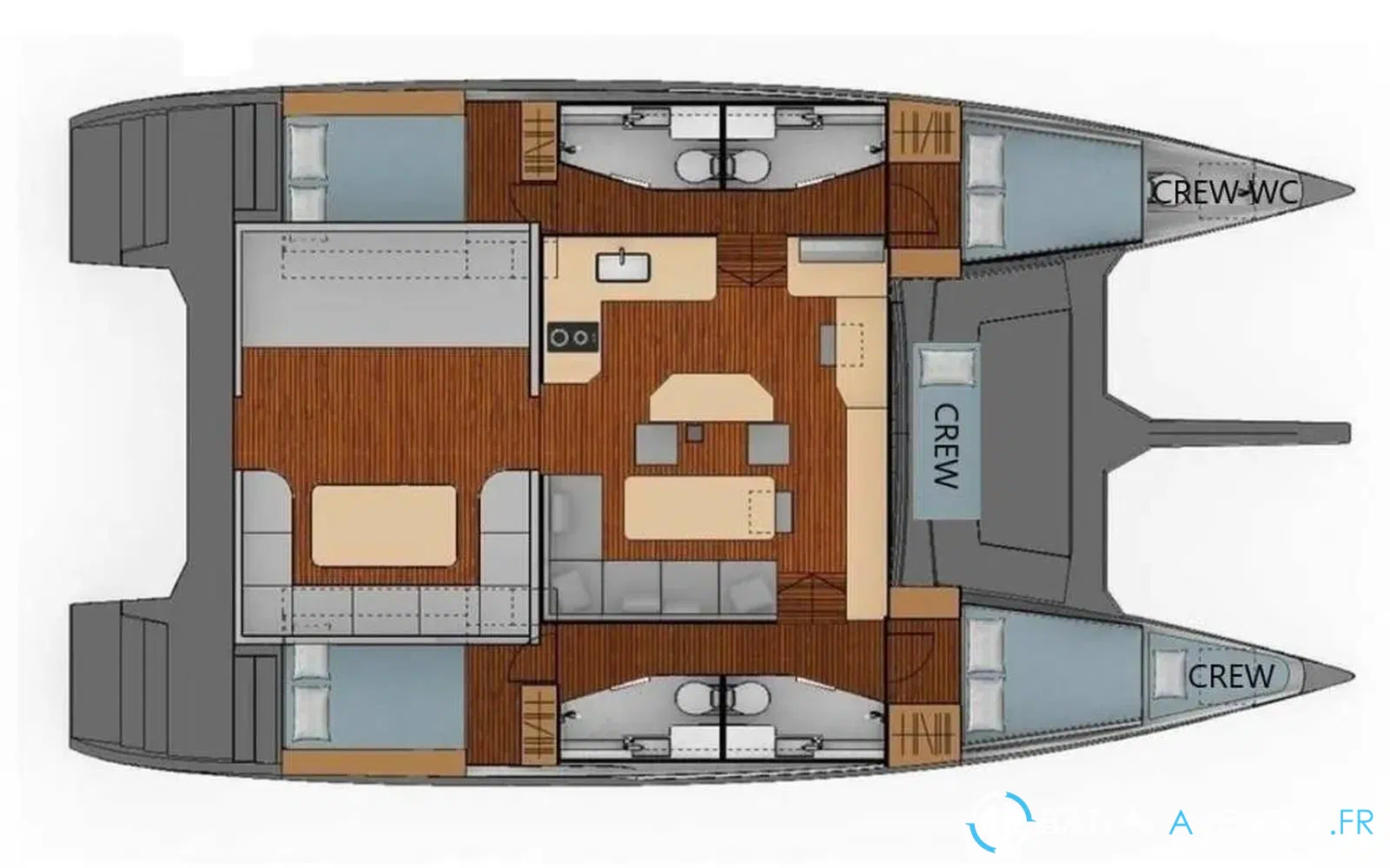 slider 6 Catamaran Luna 49 gold