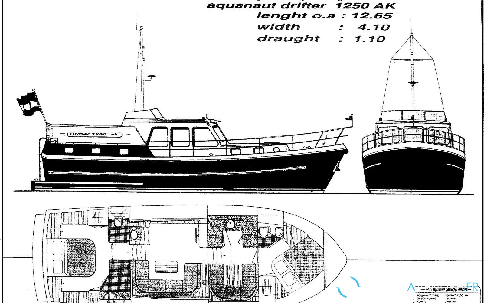 slider 34 Aquanaut Drifter 1250