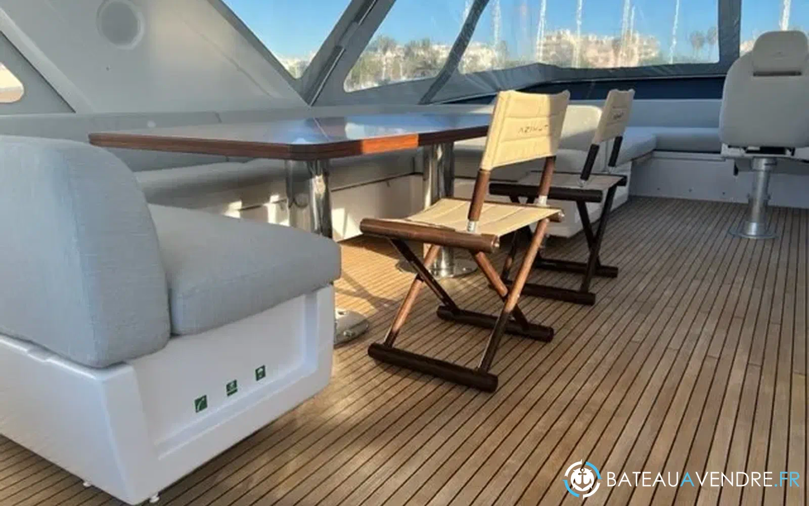 slider 14 Azimut 72 flybridge