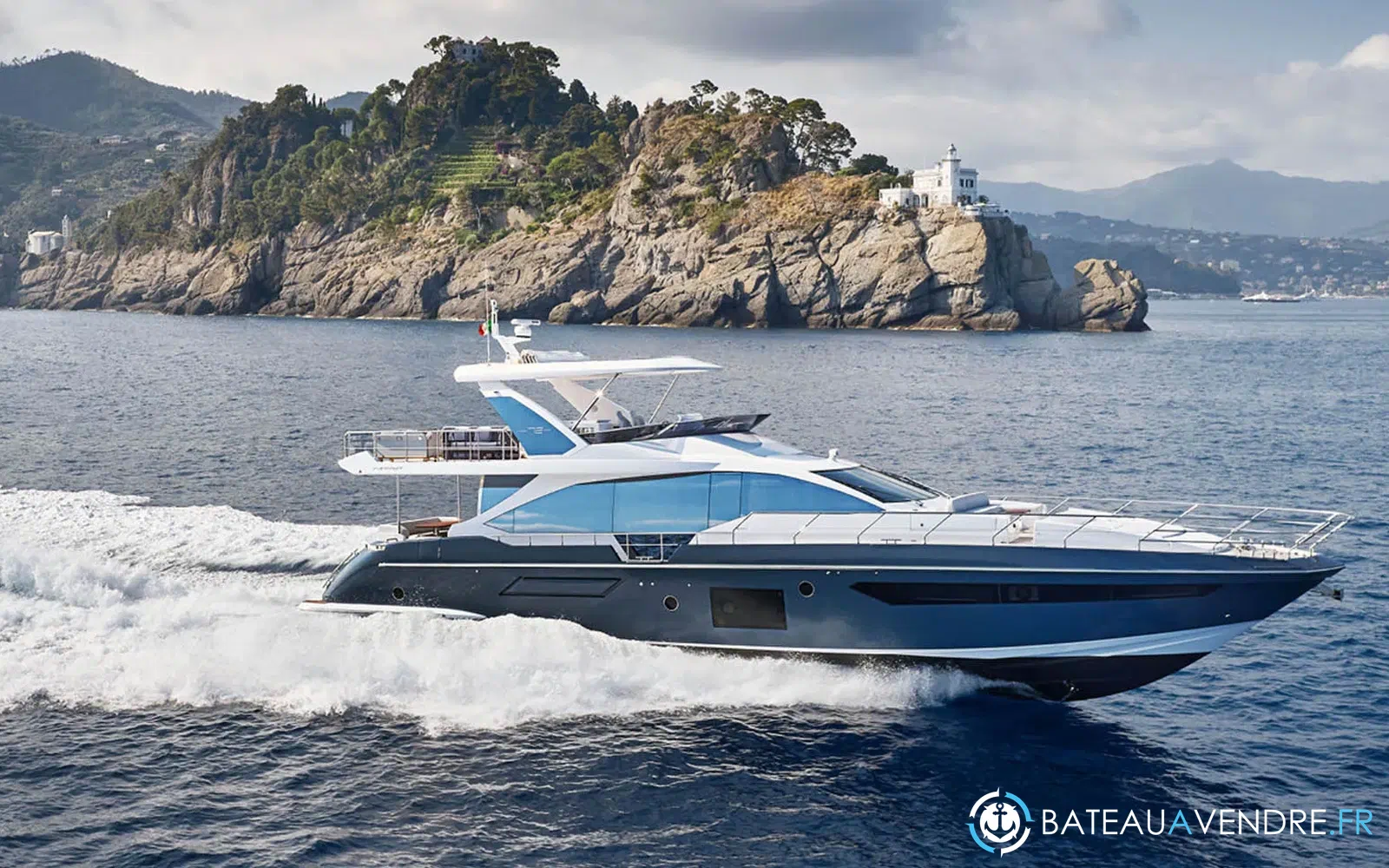 slider 30 Azimut 72 flybridge